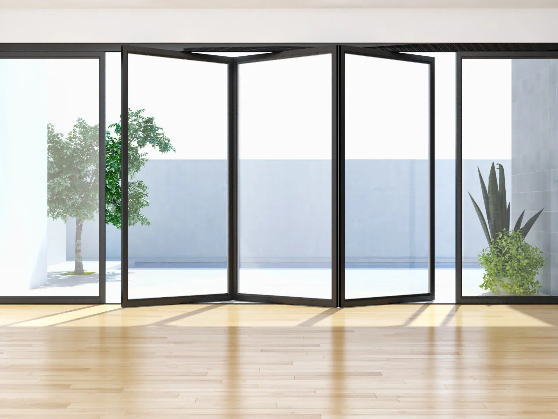 VLX 100 Bifold / Folding Door in Hollywood, FL | Sightline Windows & Doors Hollywood - detail 1