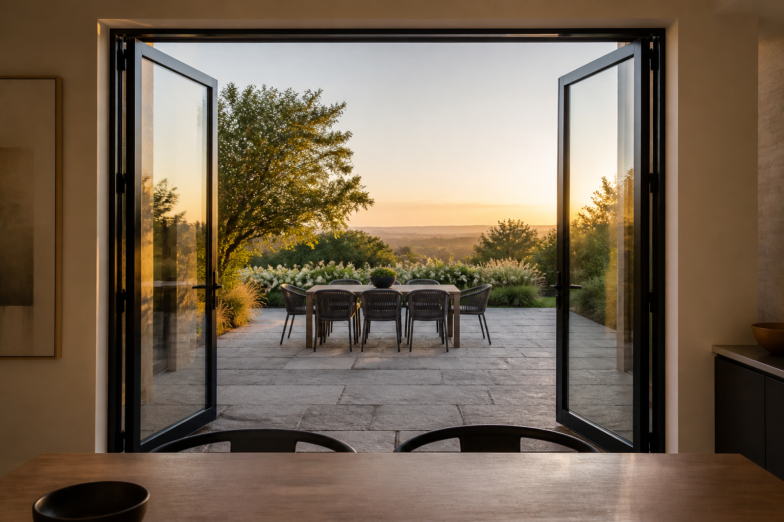 VLX 100 Double Swing / French Door in Hollywood, FL | Sightline Windows & Doors Hollywood - detail 6