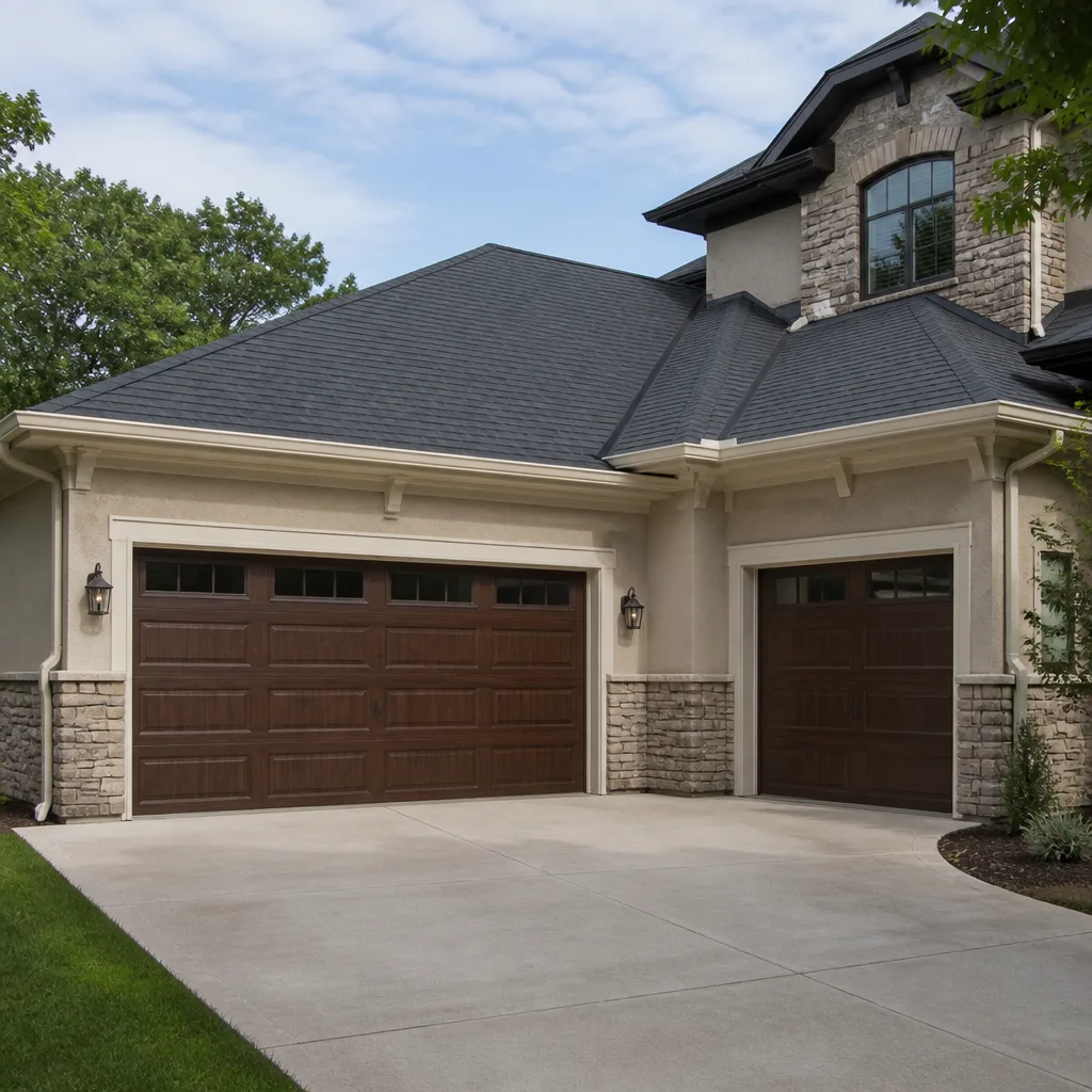 Impact garage doors